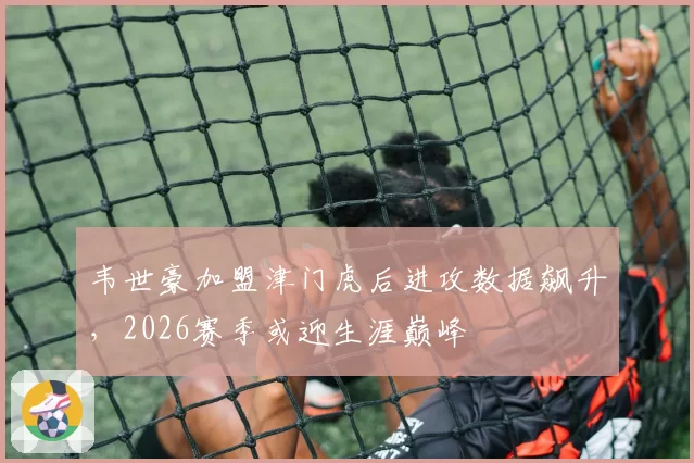 韦世豪加盟津门虎后进攻数据飙升,2026赛季或迎生涯巅峰